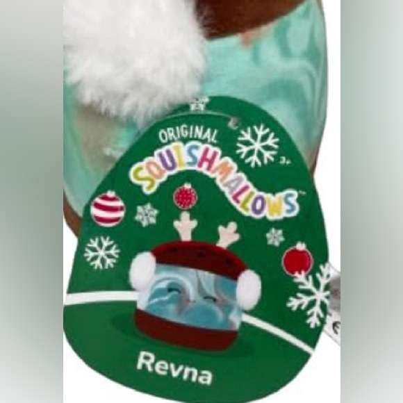 NWT 5” Revna the Mint Ice Cream Sandwich Squishmallow — Holiday Collection - Picture 5 of 5